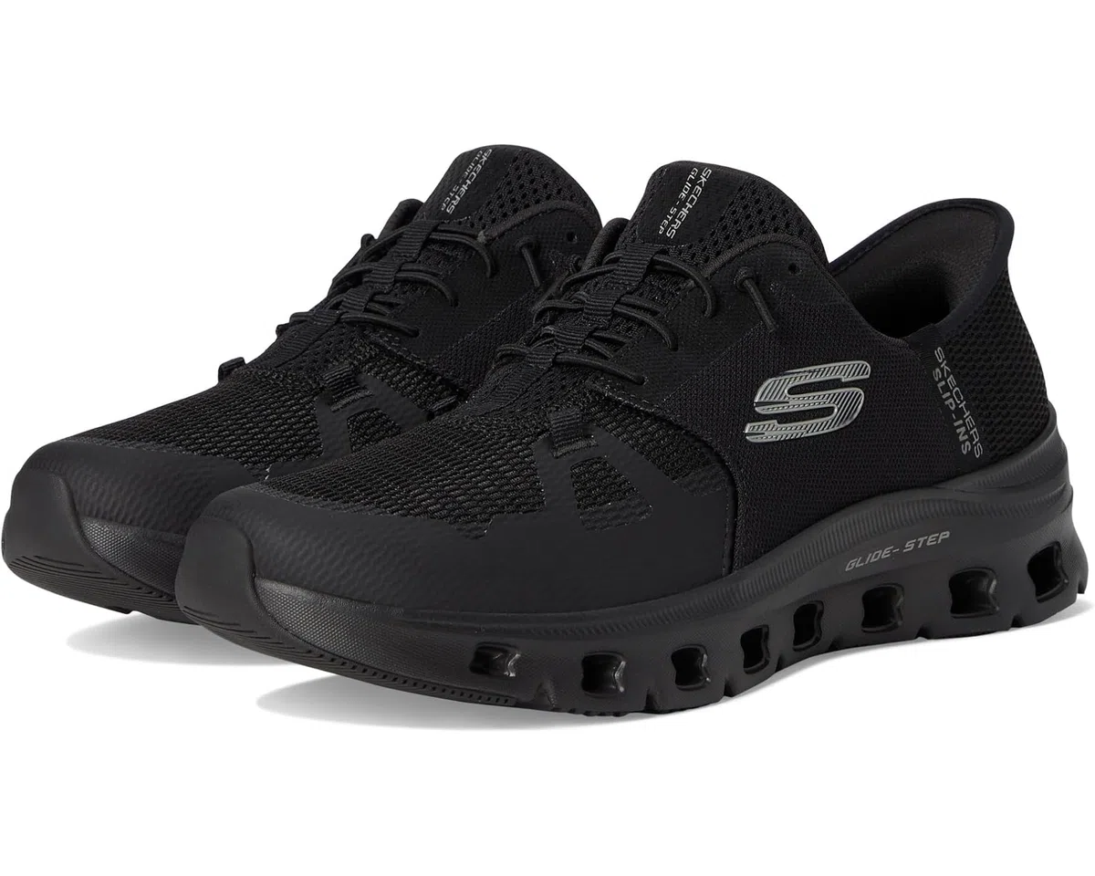 Skechers Mens Work Glide Step Pro Sr Hands Free Slip Ins ZapatillasHombre