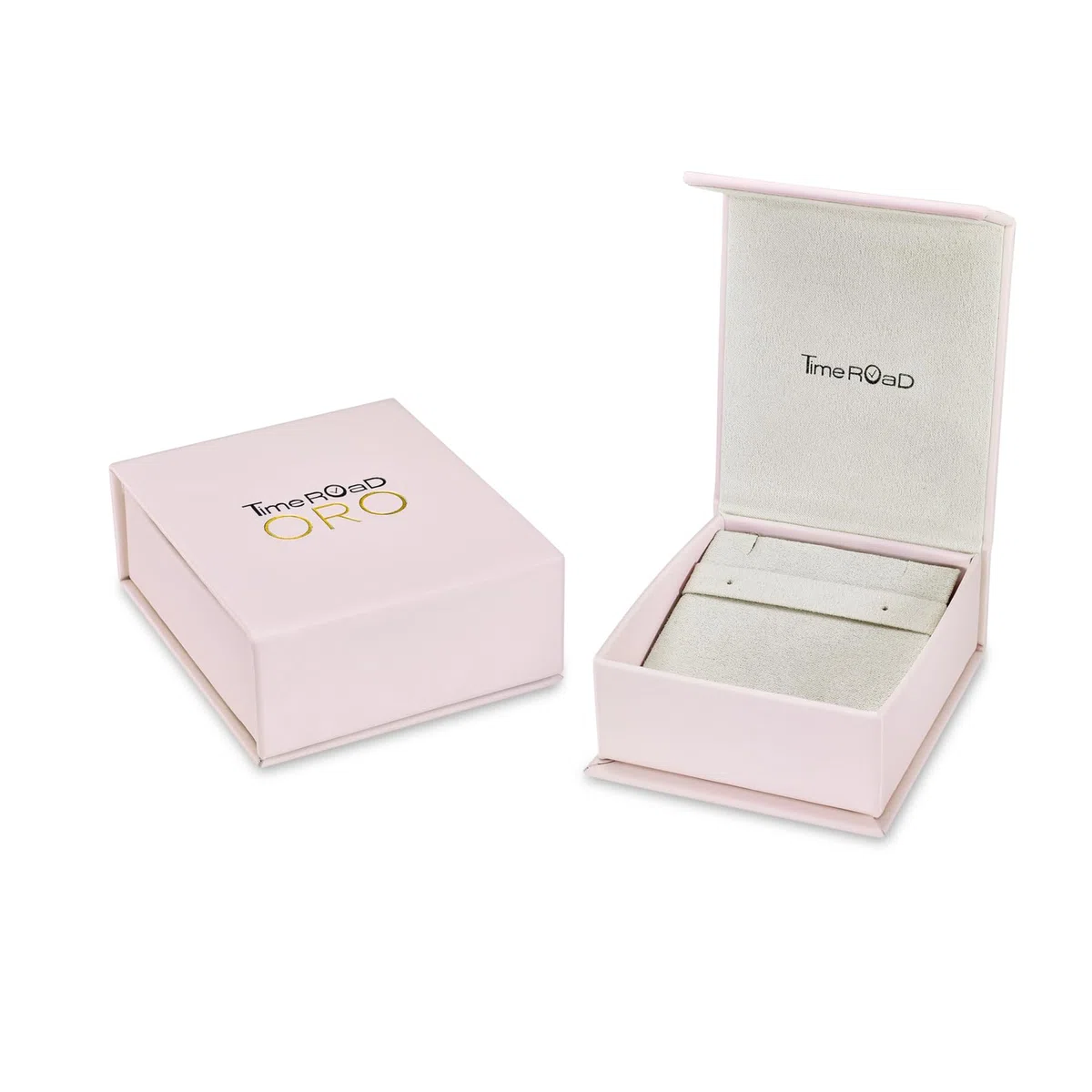 TIME ROAD Pendientes Bebé Niña de Oro 9K HIN00158/2 - Cierre Seguro de Rosca 2 mm - Infantil 3, 6, 12 a 24 meses - Ideal como Regalo de Nacimiento, Bautizo o Cumpleaños