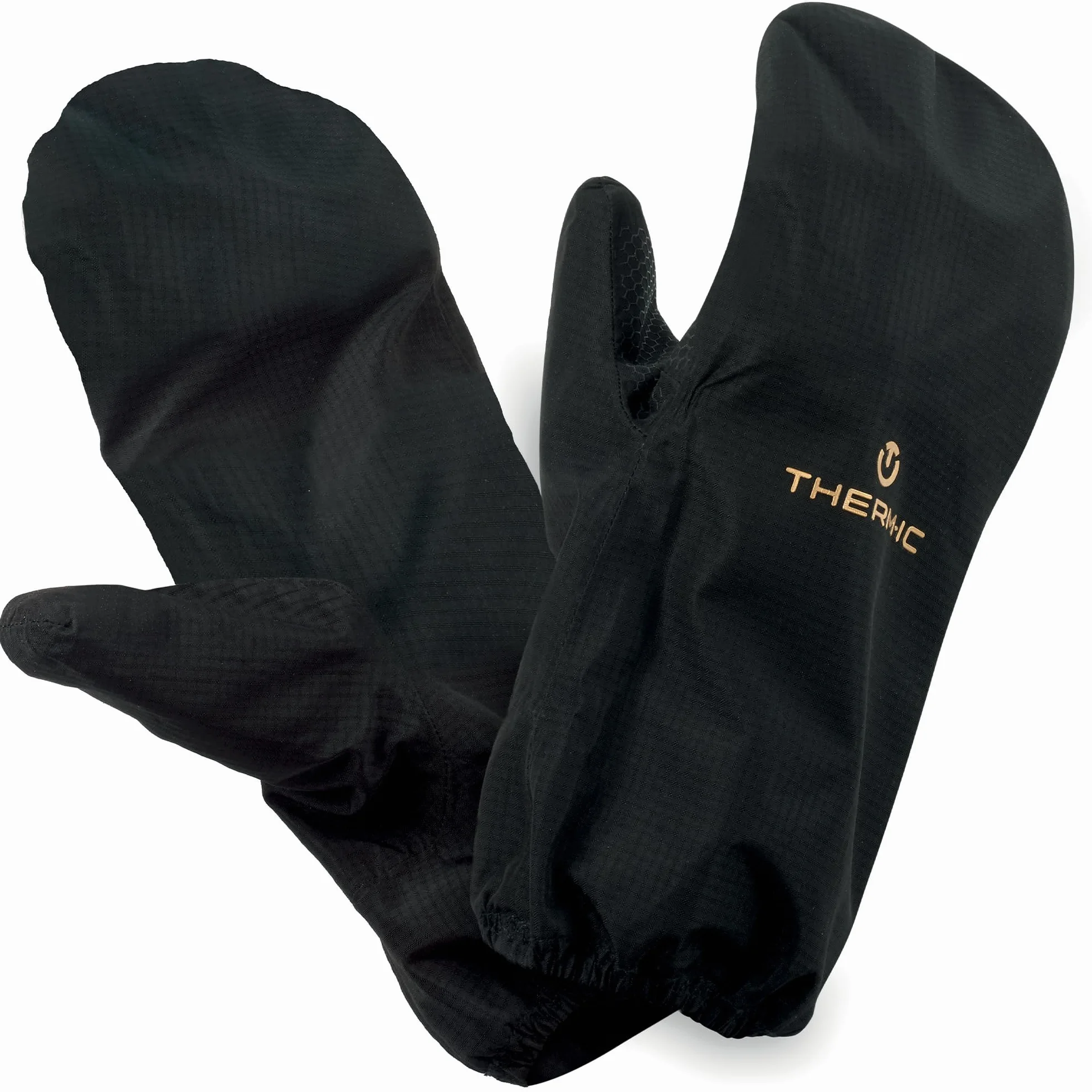 Thermic Weather Shield Covers sobre Guantes Unisex, Unisex Adulto, Color Negro, tamaño Large