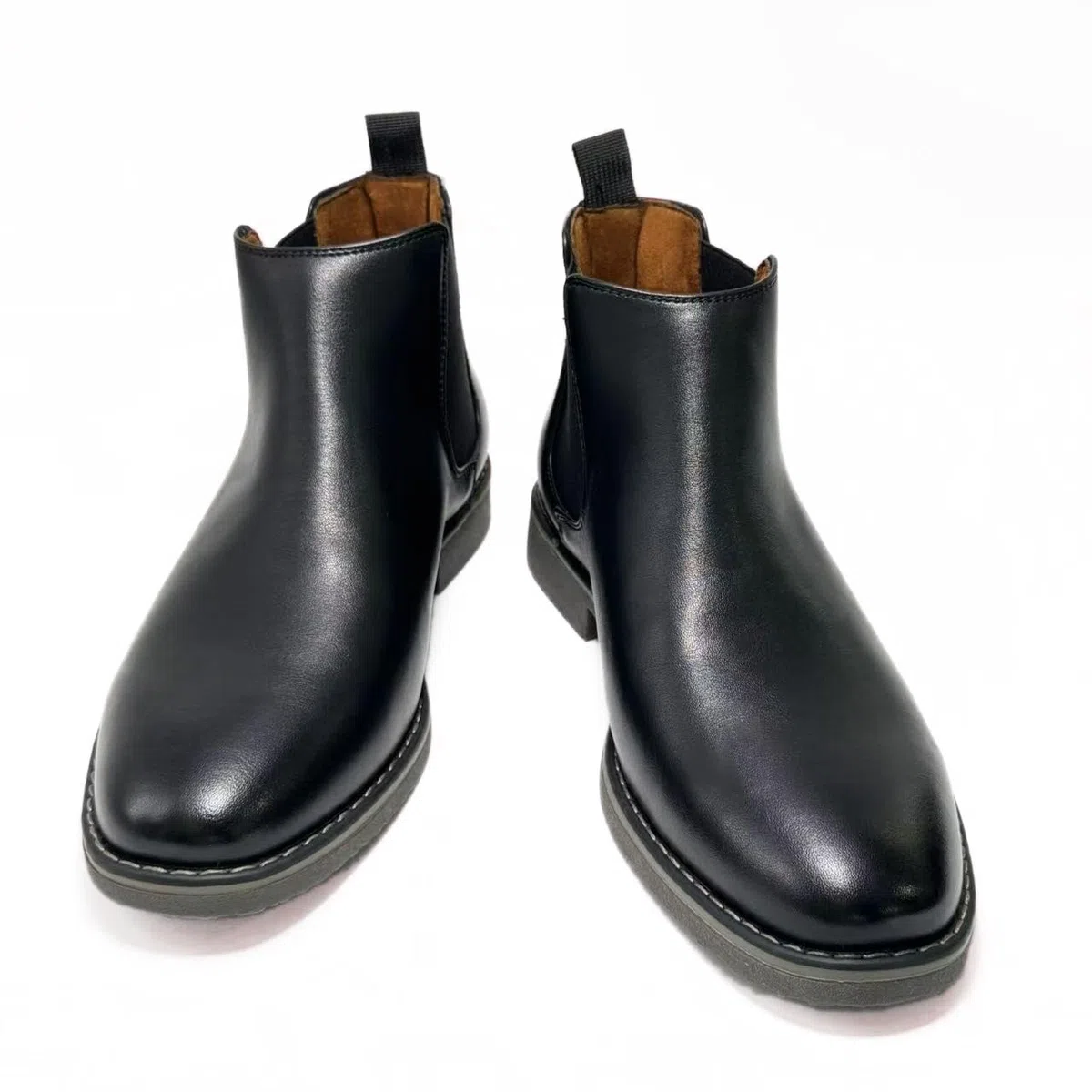 Finishing & Sewing Botas Chelsea para hombre, estilo informal, informales