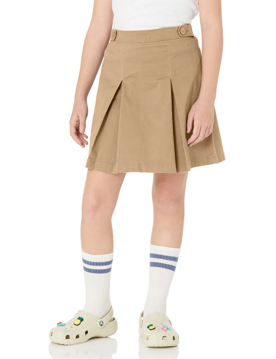 Amazon Essentials Faldas pantalón de Uniforme Niña, Paquetes Múltiples