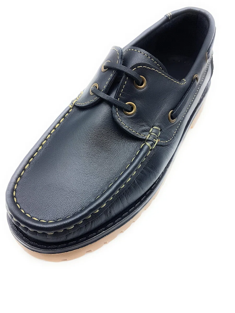 GOMEZ 51-105 A Nautico Cordones Piel Unisex-NIÑOS