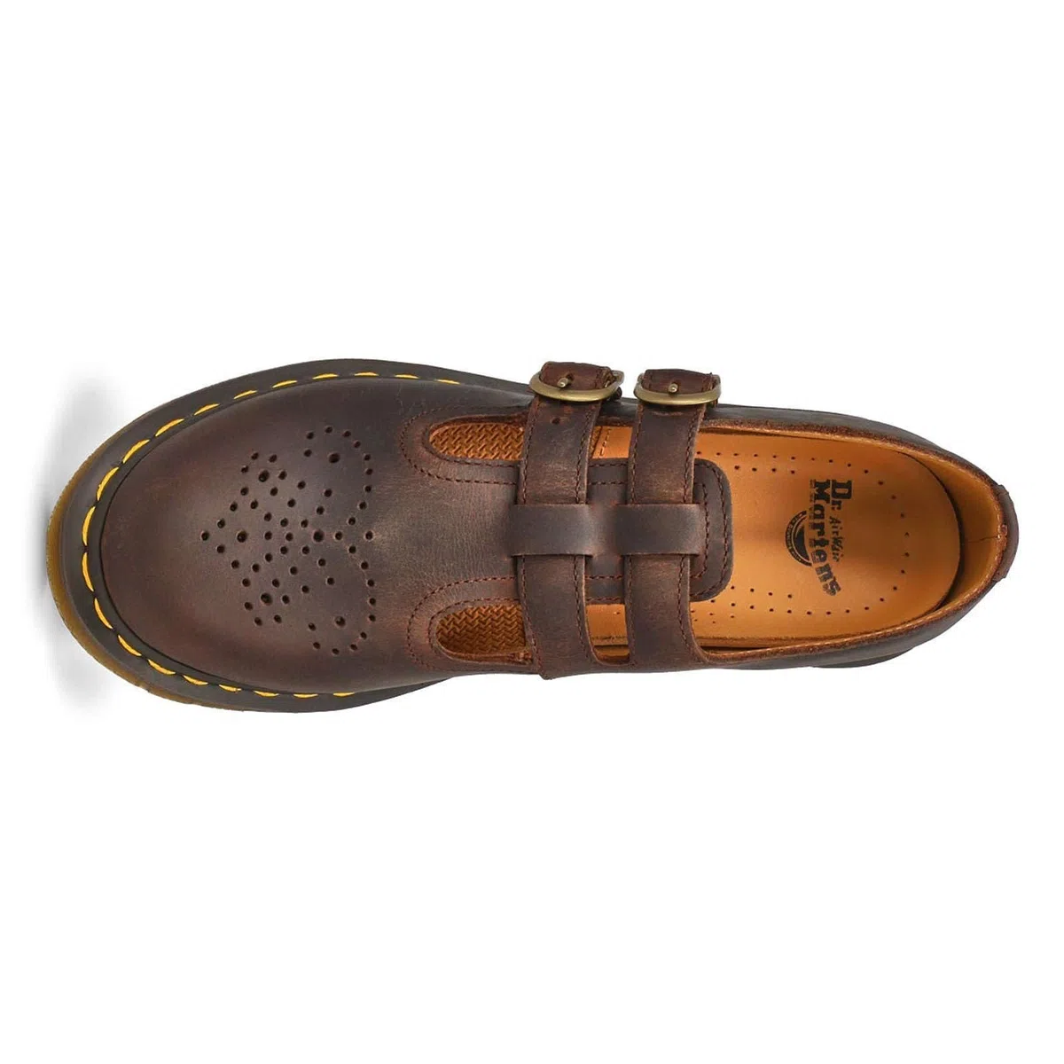 Dr. Martens 8065 Mary Jane Shoe Oxford Mujer Dark Brown Crazy Horse 40 EU