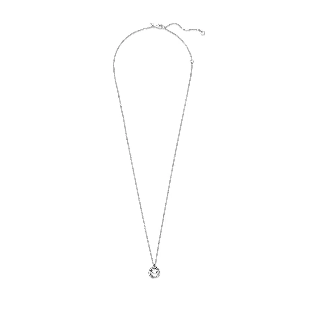 Pandora Family Always Encircled Hoop Earrings
