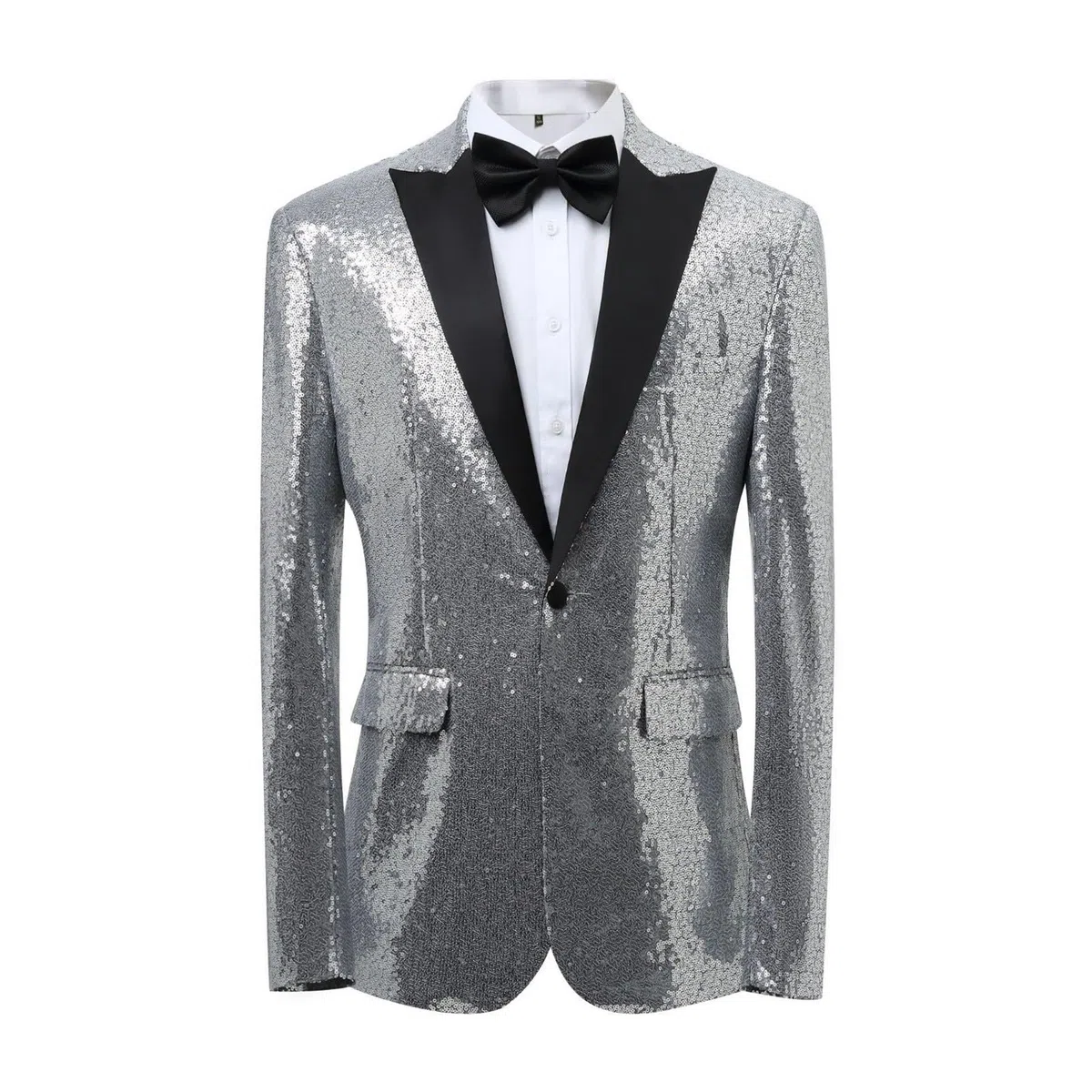 Chándal de algodón para hombre, traje de chándal, traje de casa, chaqueta de lentejuelas, traje de pantalón, esmoquin, fiesta, baile, boda, lentejuelas, esmoquin, chaqueta de un solo botón