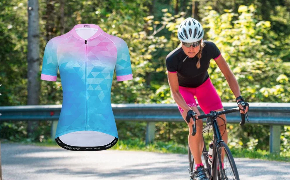 Maillot de ciclismo de montaña para mujer, manga corta, tallas S-3XL