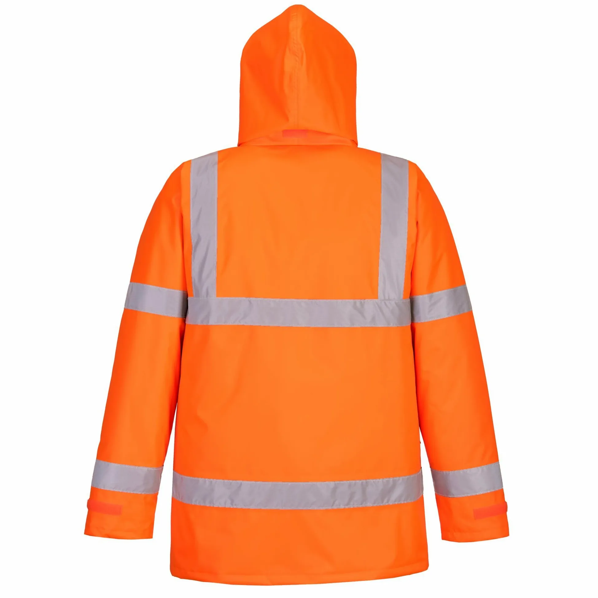 Portwest S460 Chaqueta De Tráfico De Invierno Impermeable Cómoda De Alta Visibilidad Naranja, S