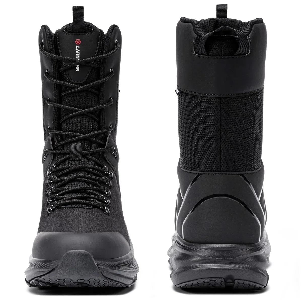 LARNMERN Botas de Trabajo Tácticas para Hombre 6-8 pulgadas