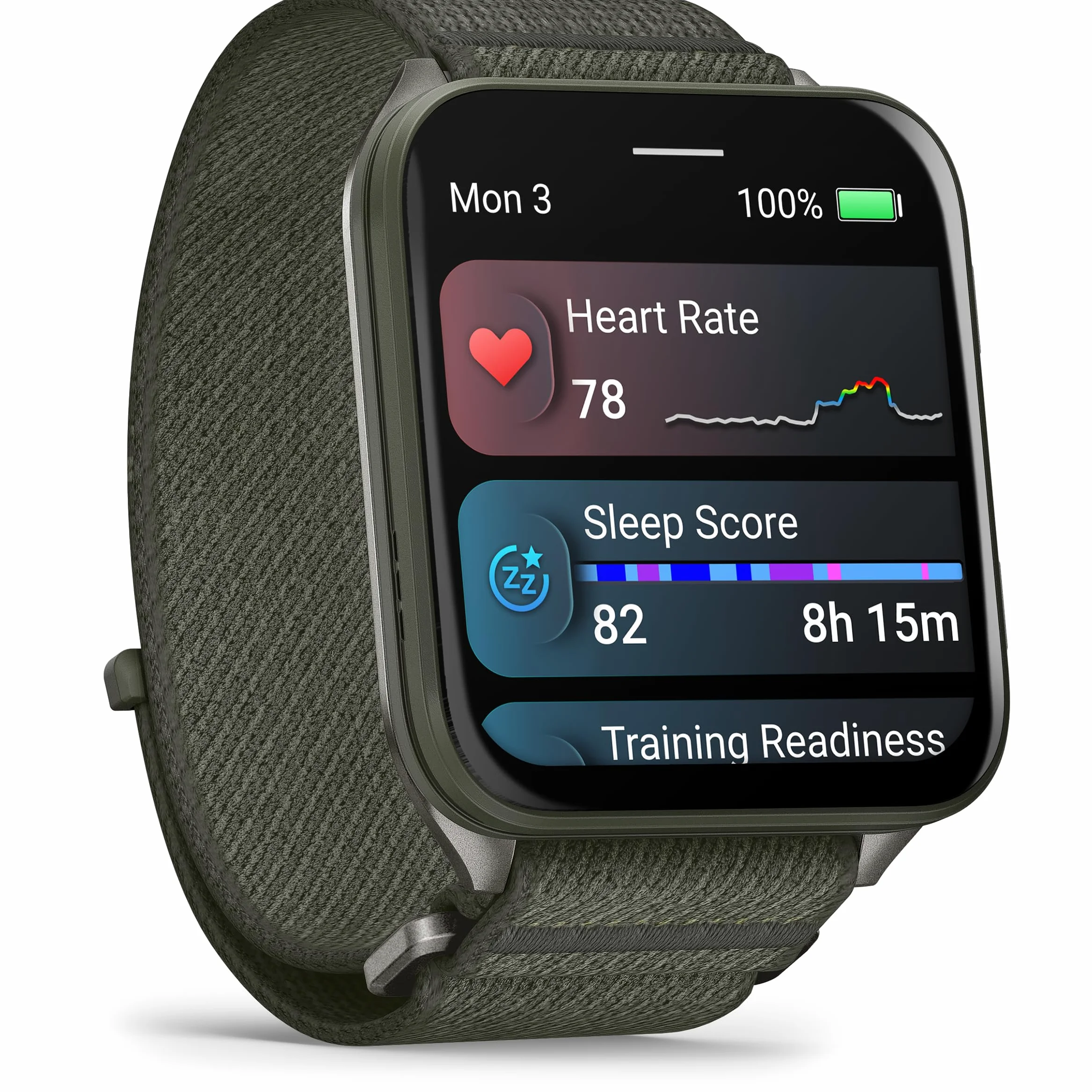 Garmin Venu X1, Smartwatch Premium con GPS, Pantalla AMOLED de 2'', Funciones de Salud y Bienestar 24/7, Altavoz y Micrófono Integrados, Mapas, Linterna LED, hasta 8 días de autonomía, Verde