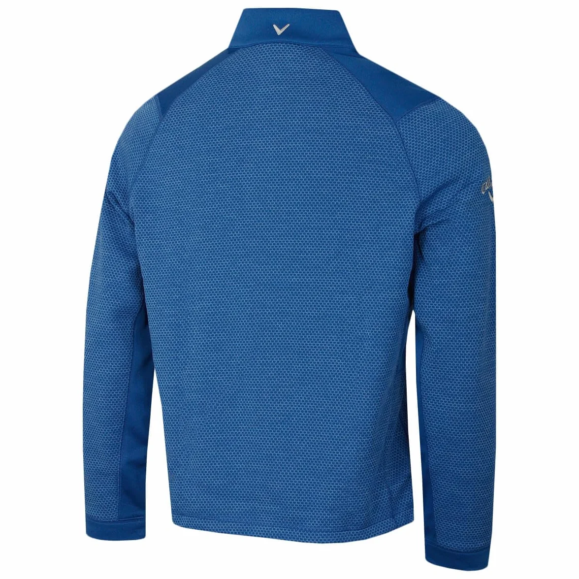 Callaway Long Sleeve Hexagon Fleece Base Layer Sweater Galaxy Heather L