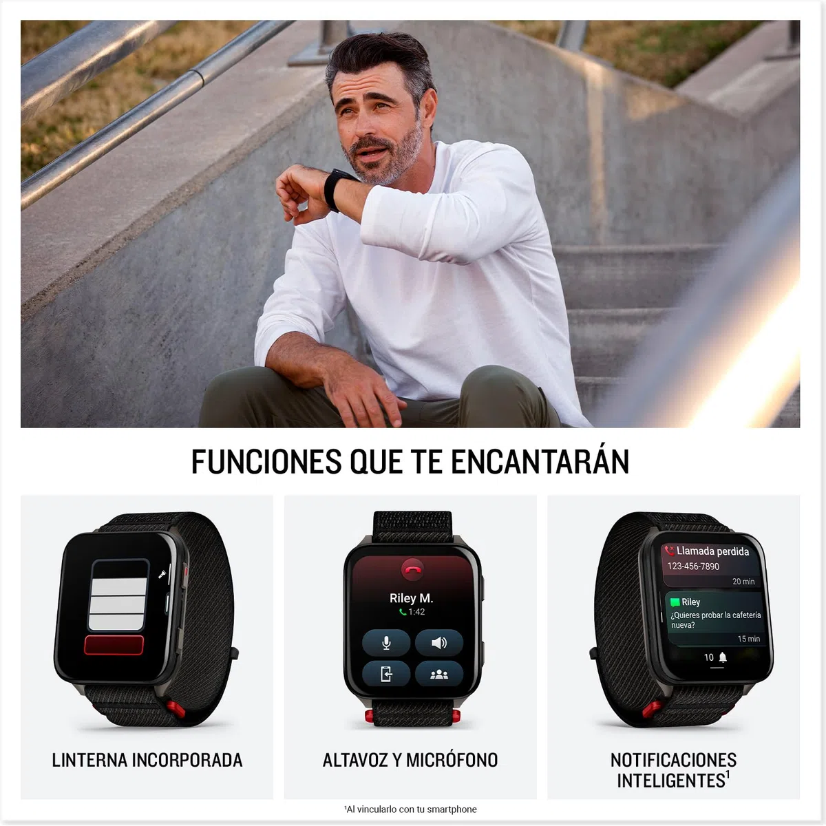 Garmin Venu X1, Smartwatch Premium con GPS, Pantalla AMOLED de 2'', Funciones de Salud y Bienestar 24/7, Altavoz y Micrófono Integrados, Mapas, Linterna LED, hasta 8 días de autonomía, Verde