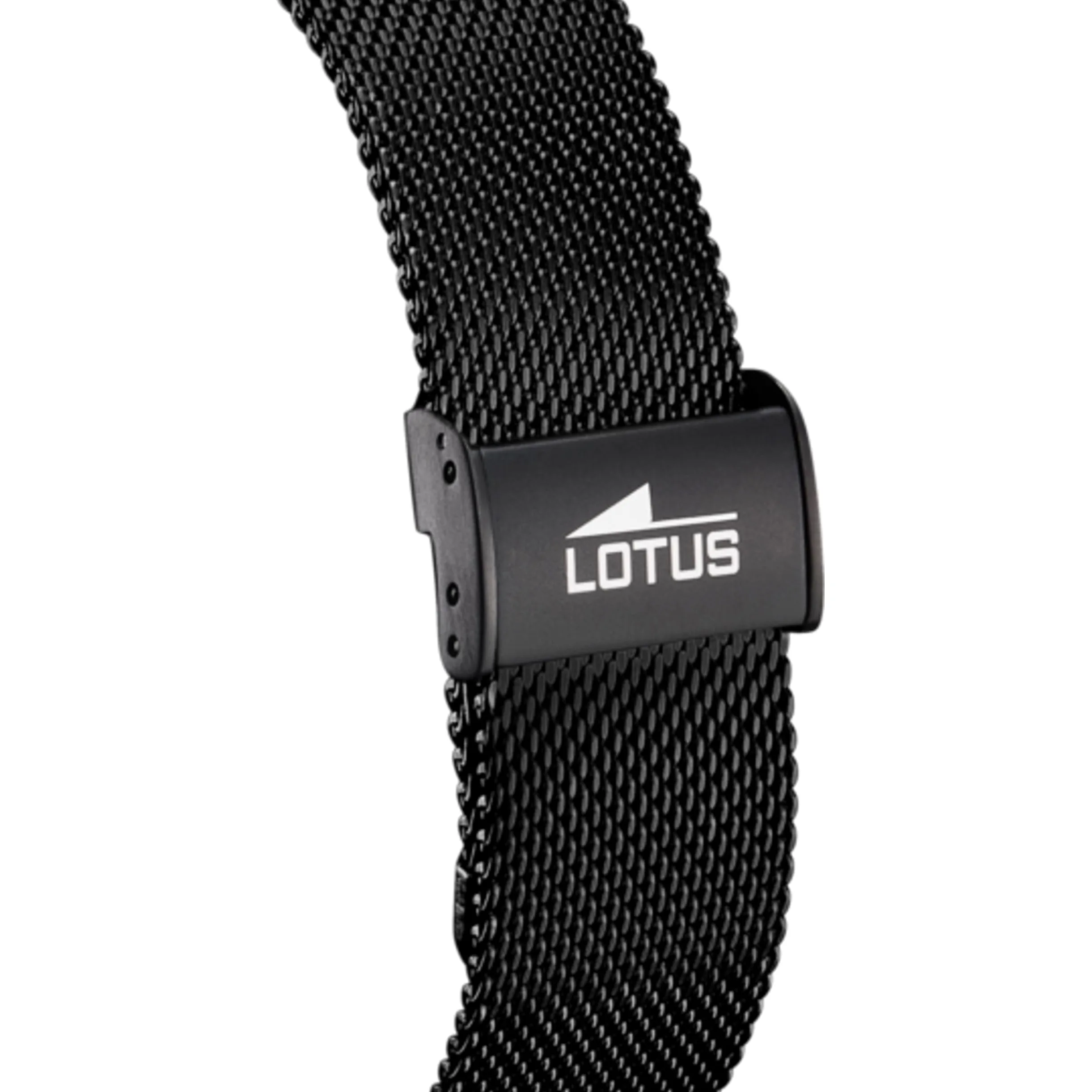 LOTUS Reloj Hombre 50048/1 Smartwatch Caja de Aleacion de Zinc Negro Correa de Acero Inoxidable 316l Negro