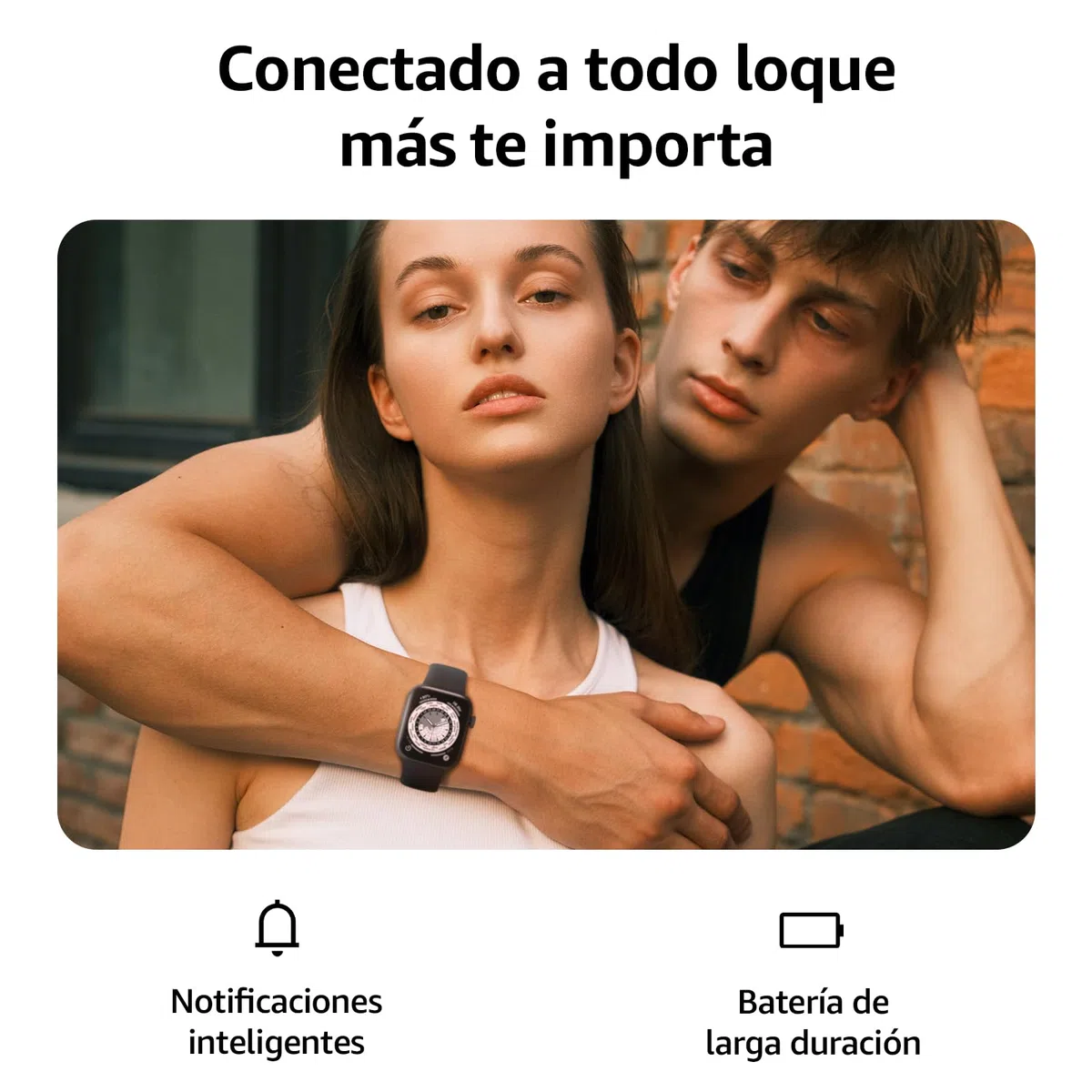 Reloj Inteligente Mujer Hombre, 1.85" Smartwatch con Llamadas Bluetooth, 140+ Modos Deportivos Smart Watch con SpO2/Pulsómetro/Monitor de Sueño/Podómetro, Impermeable IP68 Smart Watch Para Android iOS