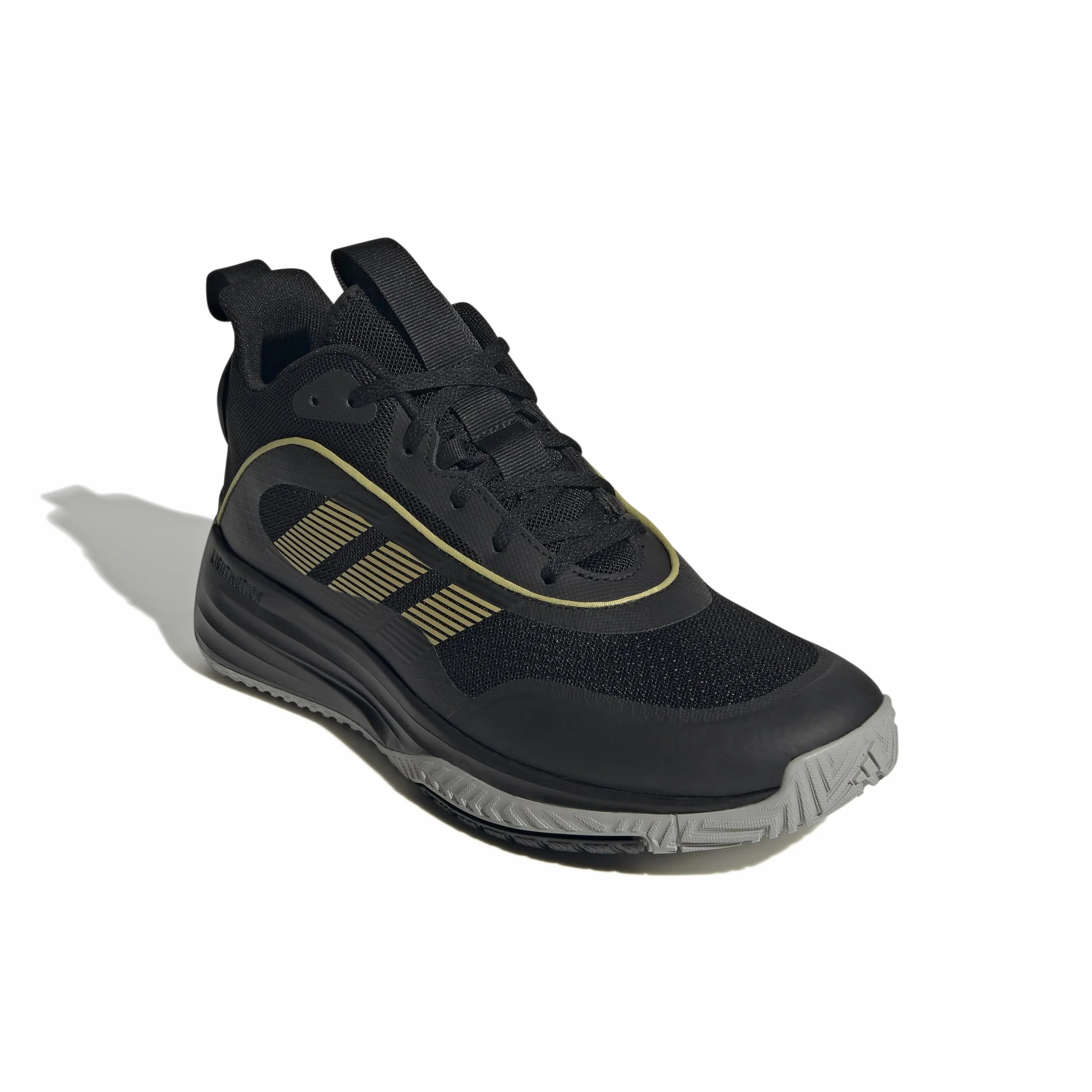 adidas Own The Game 3 Shoes Core Black Gold Metallic Mgh Solid Grey 47 1/3 EU