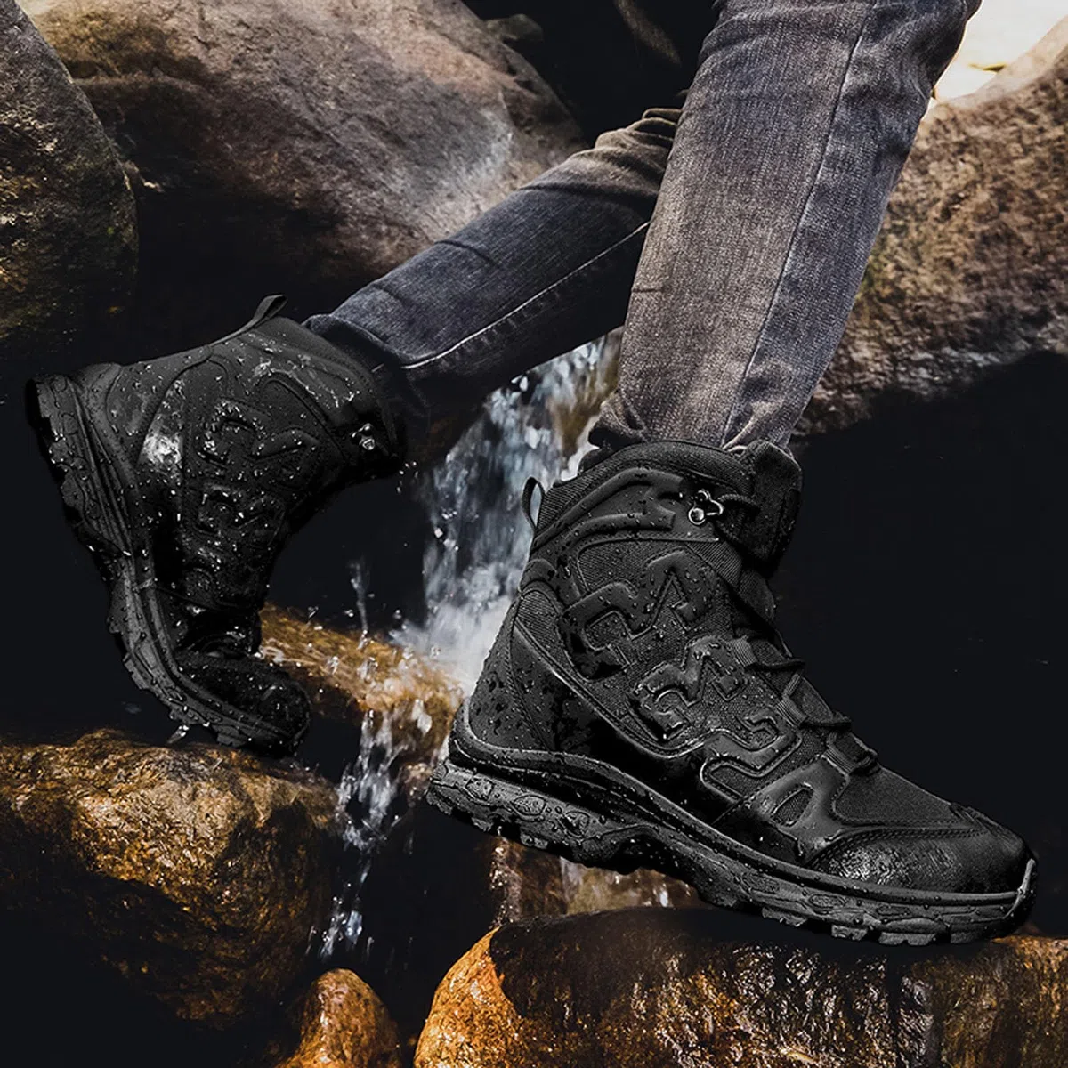 Botas de Combate Tácticas Militares Transpirables para Hombres