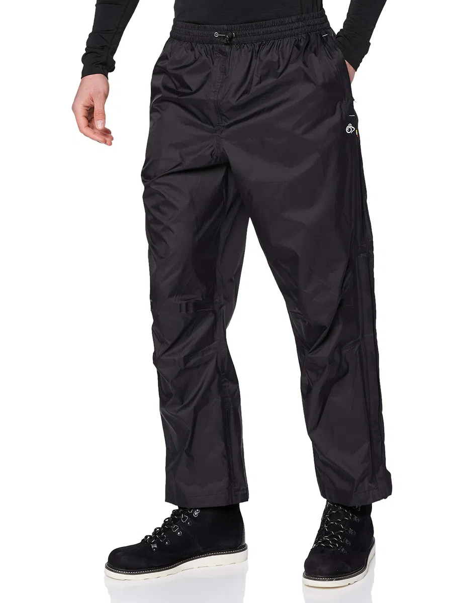 Craghoppers Unisex Ascent O/Trousers Ascent Over Trousers - Black, X-Small