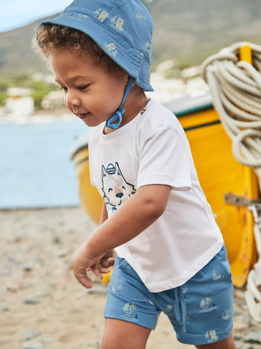 Mayoral Conjunto Punto Print con Bucket para bebé niño
