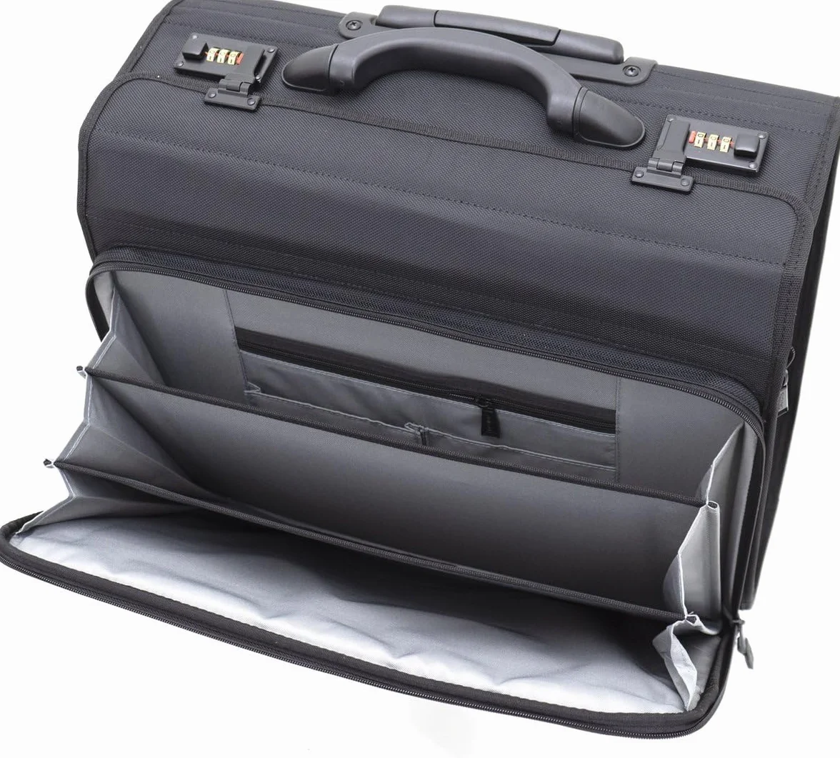 Davidt's DAVIDTS 263113 - Funda para piloto con ruedas, color negro, Negro , Trolley Modell 1, Funda piloto