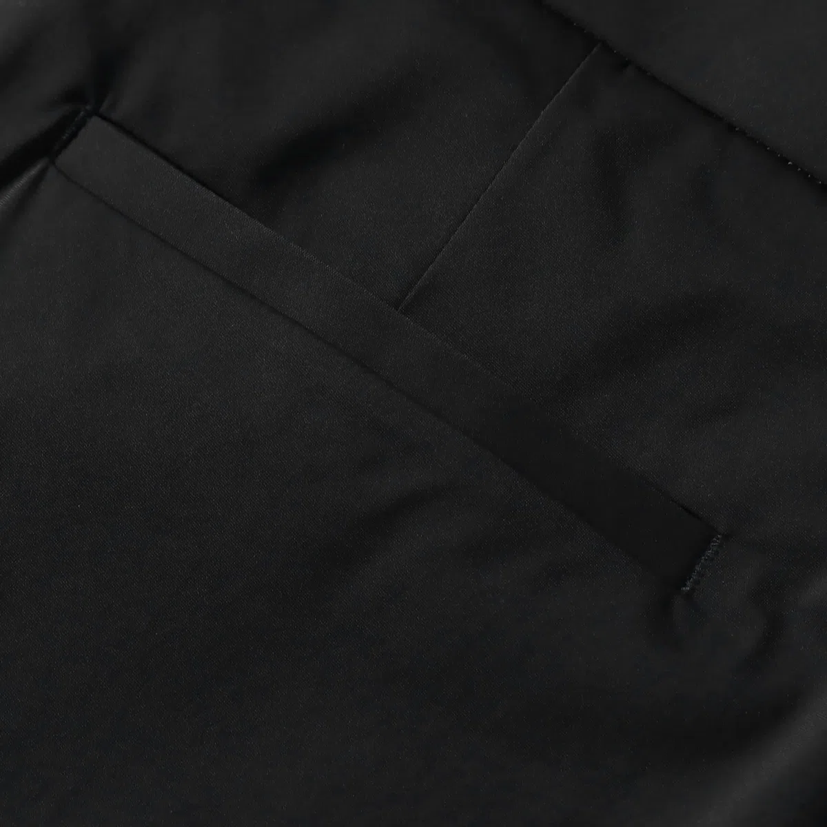 YFFUSHI Pantalones de hombre elegantes ligeros efecto seda helada elásticos sin arrugas para verano y negocios
