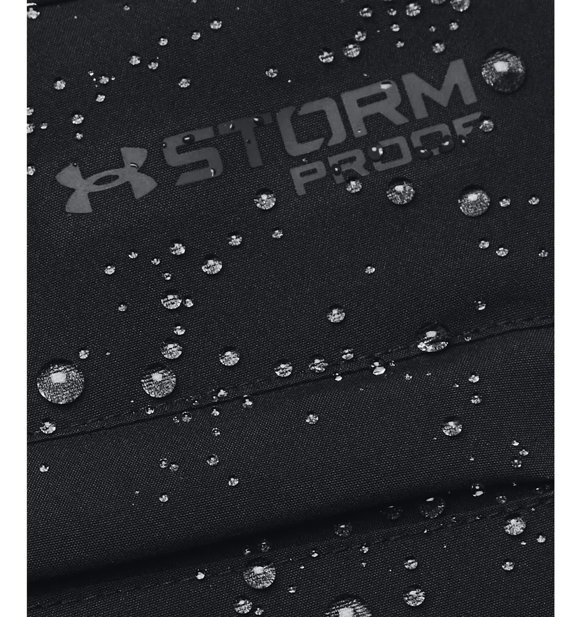 Under Armour Stormproof Golf Rain Pantalón, Mujer, Negro, MD
