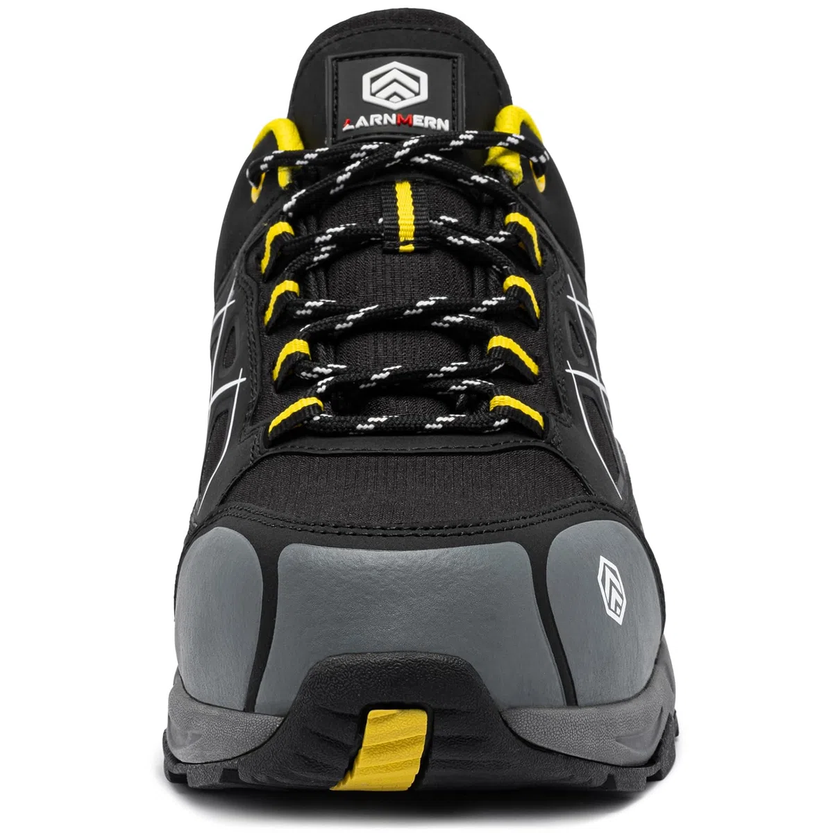 LARNMERN Zapatos de Seguridad Hombre Antiestático Punta de Acero SRC Antideslizante Transpirable