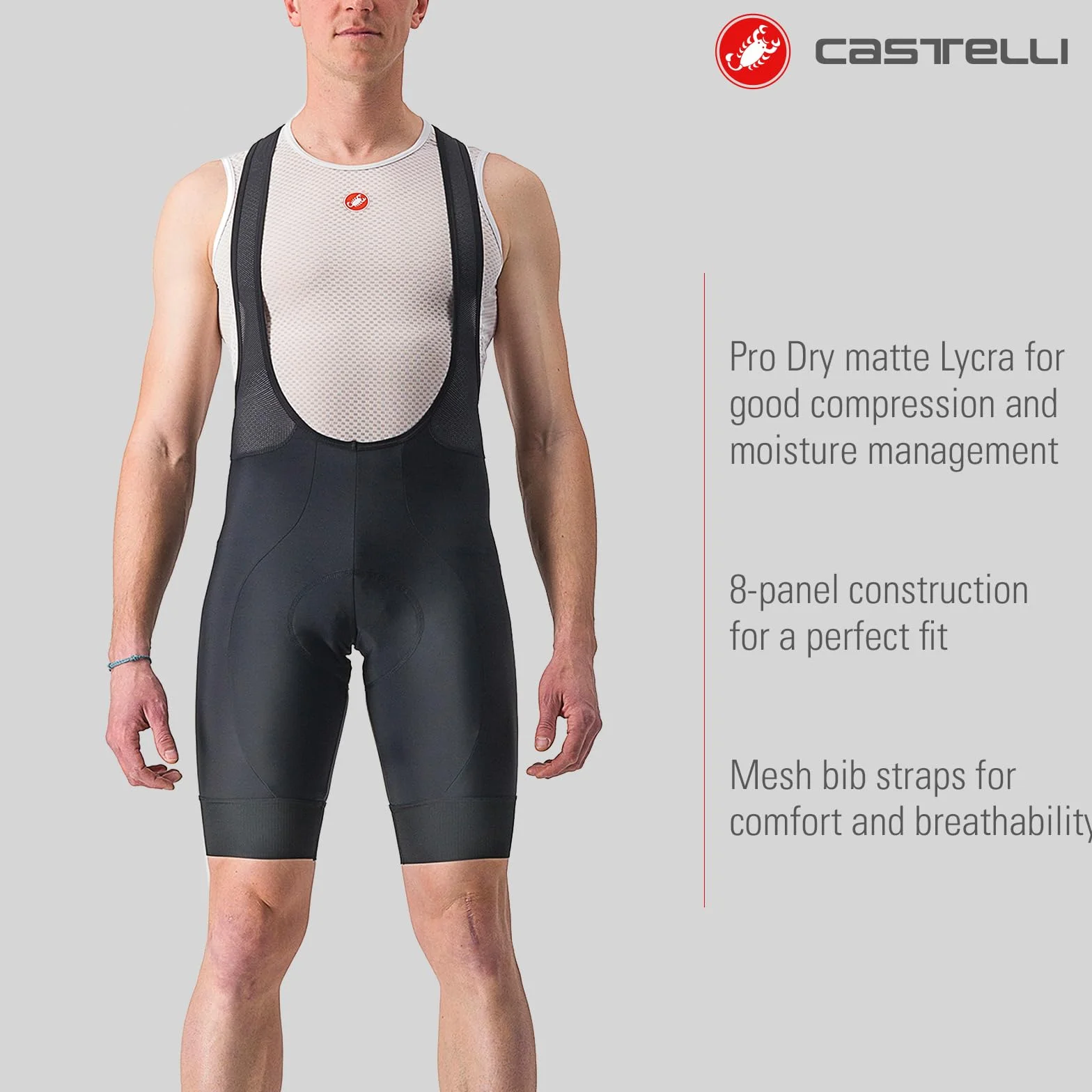CASTELLI Entrata 2 Bibshort Shorts Hombre