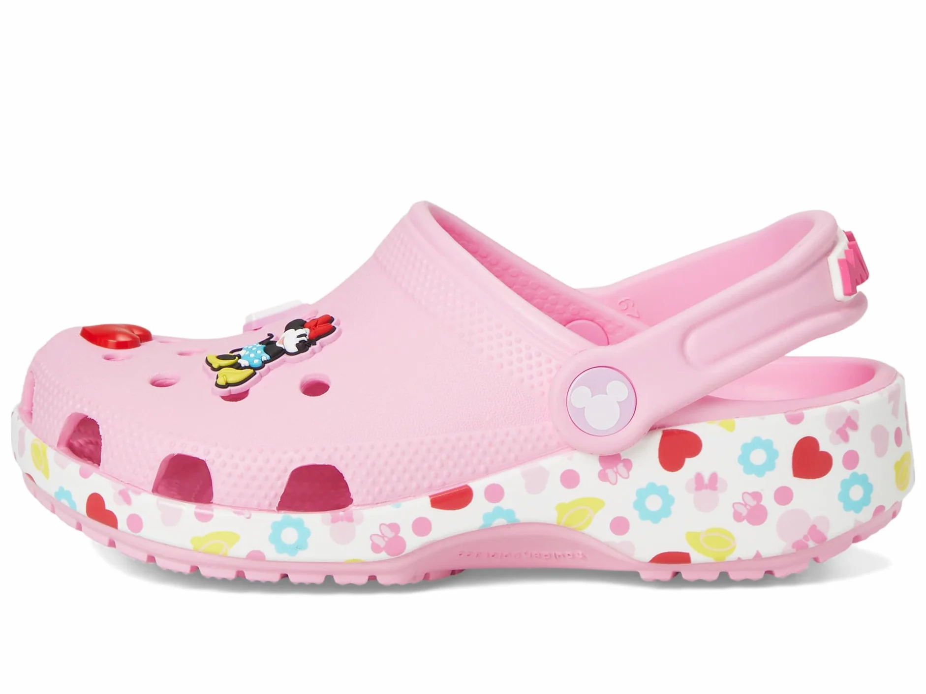 Crocs Mickey Friends Minnie Classic Clog K Zuecos Unisex niños