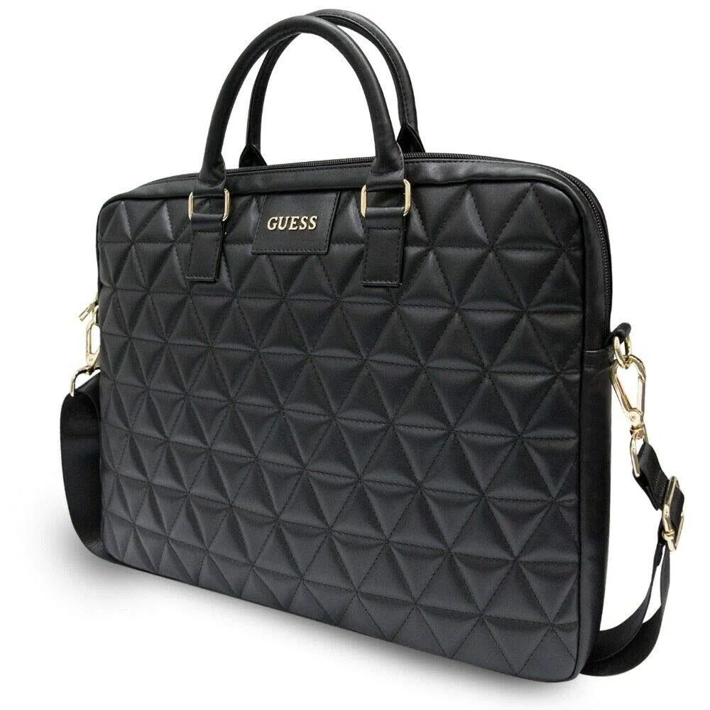 Guess Equipaje- Maletas, 15", Schwarz
