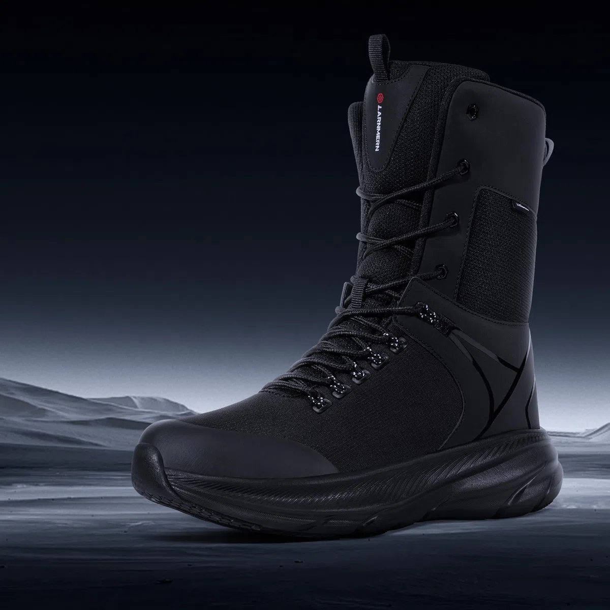 LARNMERN Botas de Trabajo Tácticas para Hombre 6-8 pulgadas