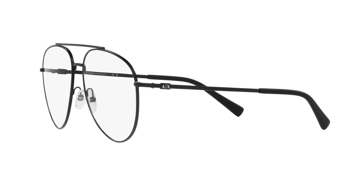 Armani Exchange Ax1055 - Marcos de gafas graduadas de aviador