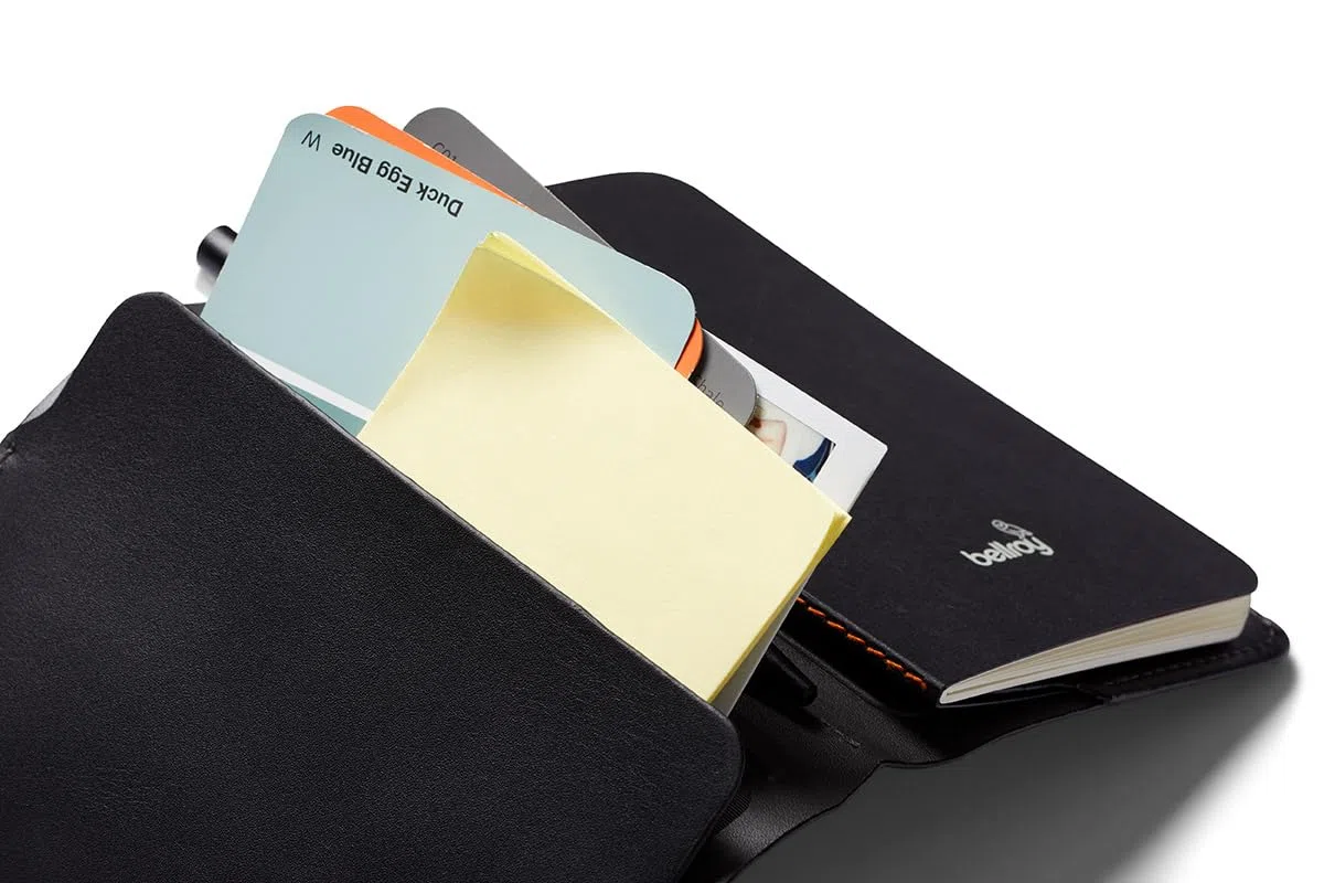 Bellroy Notebook Cover (Funda de Piel para Cuaderno) - Black