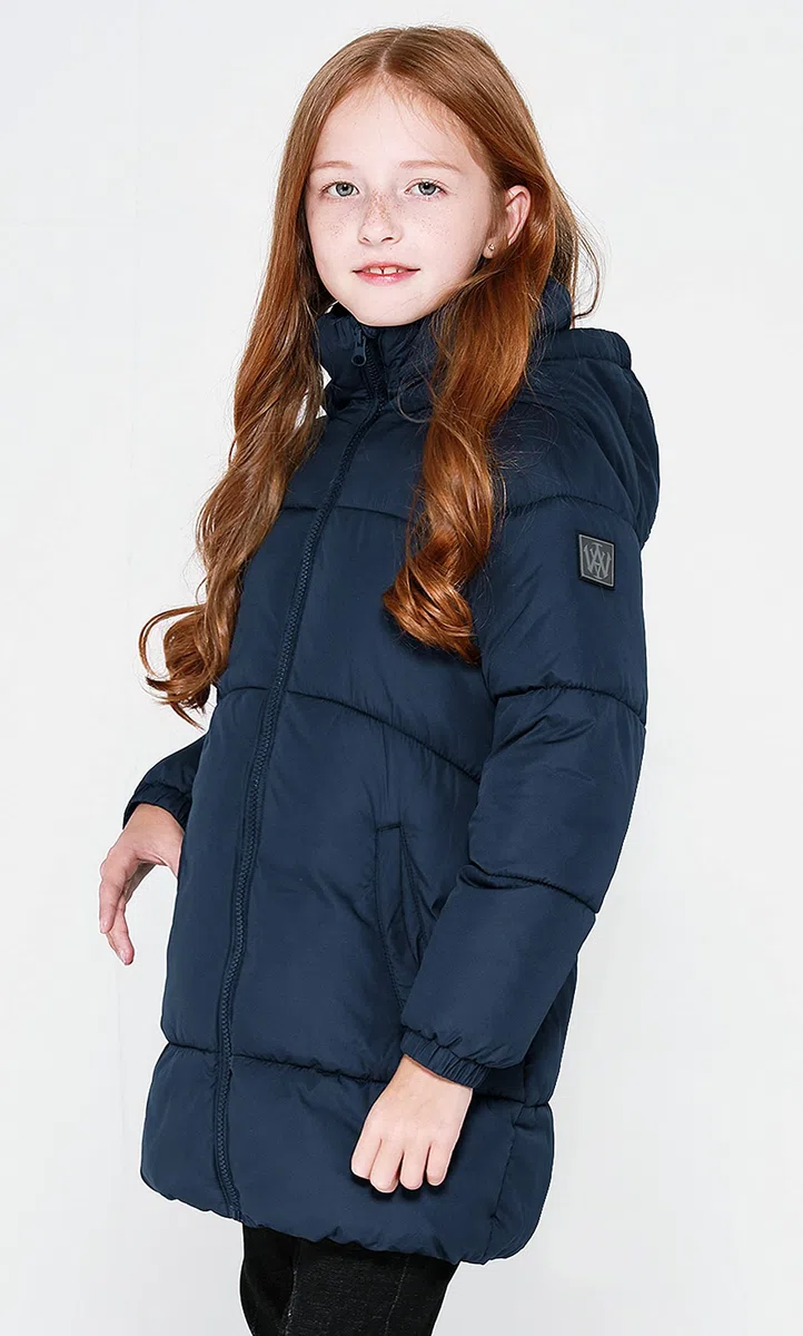 SOLOCOTE Niñas Invierno Abrigos Niños Pesado Mediana Longitud Chaquetas Caliente Puffly Down-like Algodón Guata Ropa de abrigo para niños