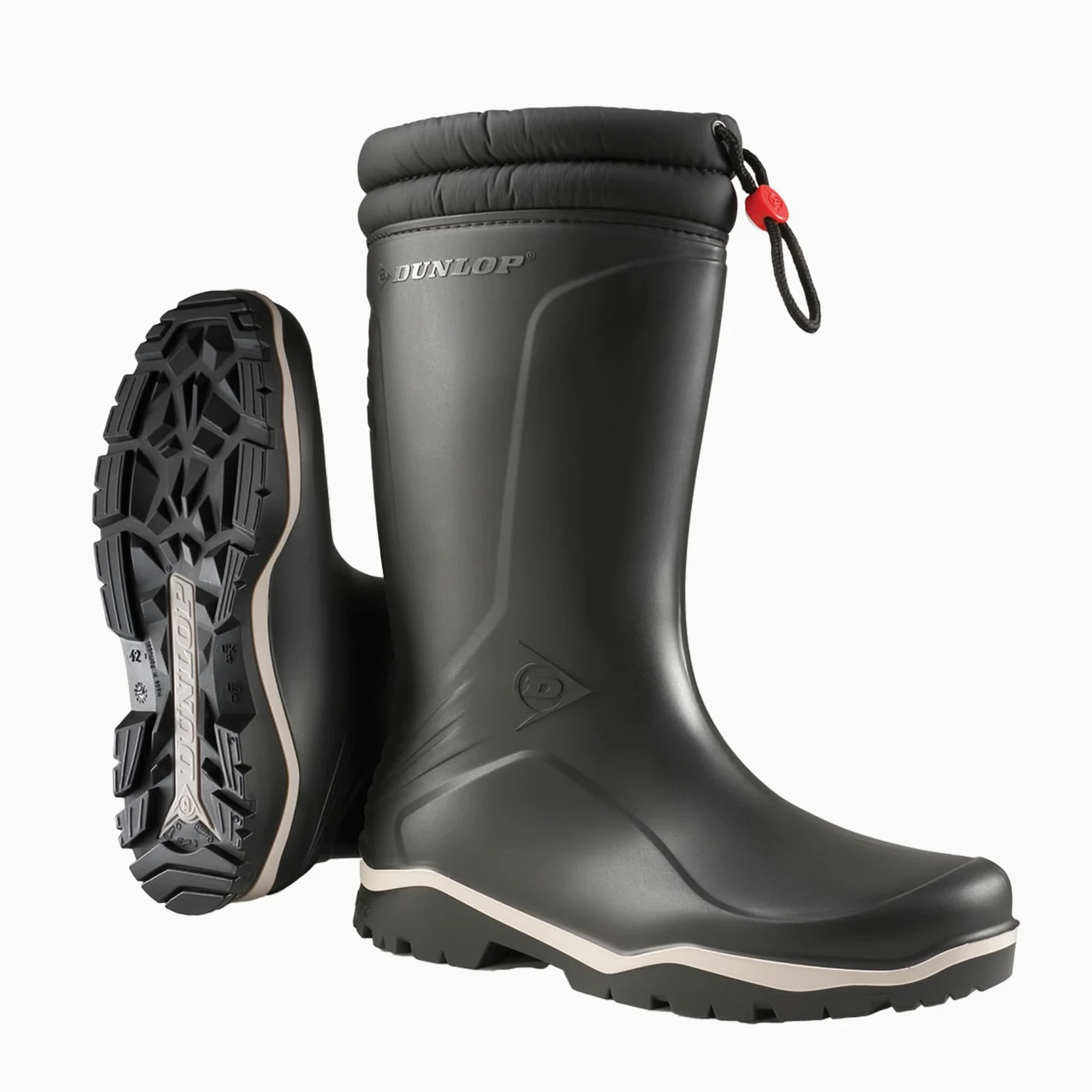 DUNLOP Protective Footwear, K400061, Blizzard, Negro