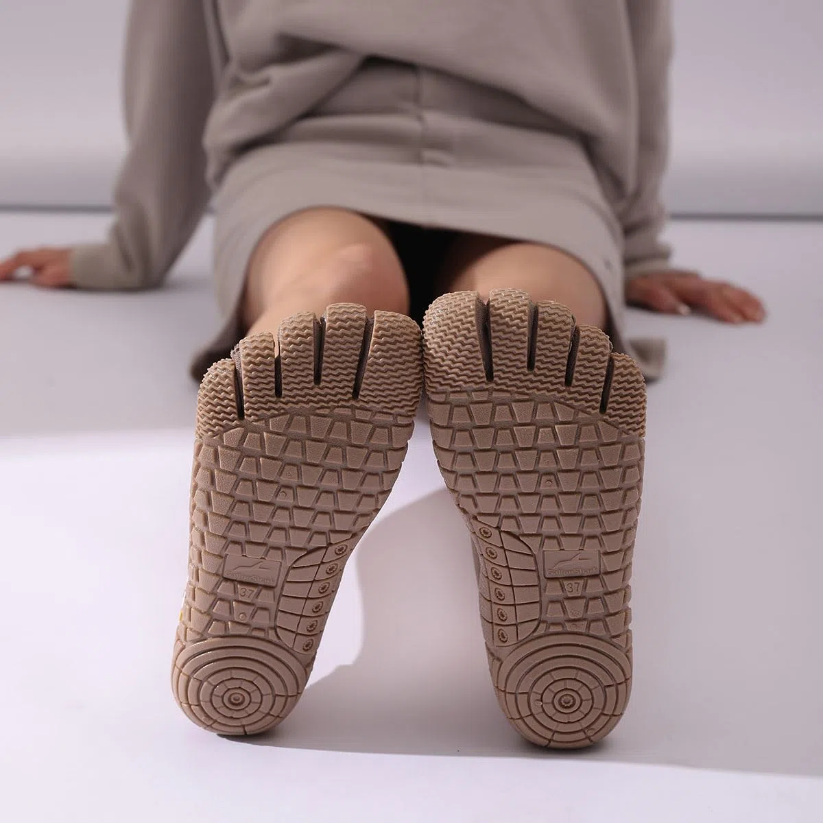 Minimal Socknit- Barefoot Cinco Dedos Unisex – Zapatillas Minimalistas Drop Cero, Suela Flexible y Antideslizante para Gimnasio y Cross Training