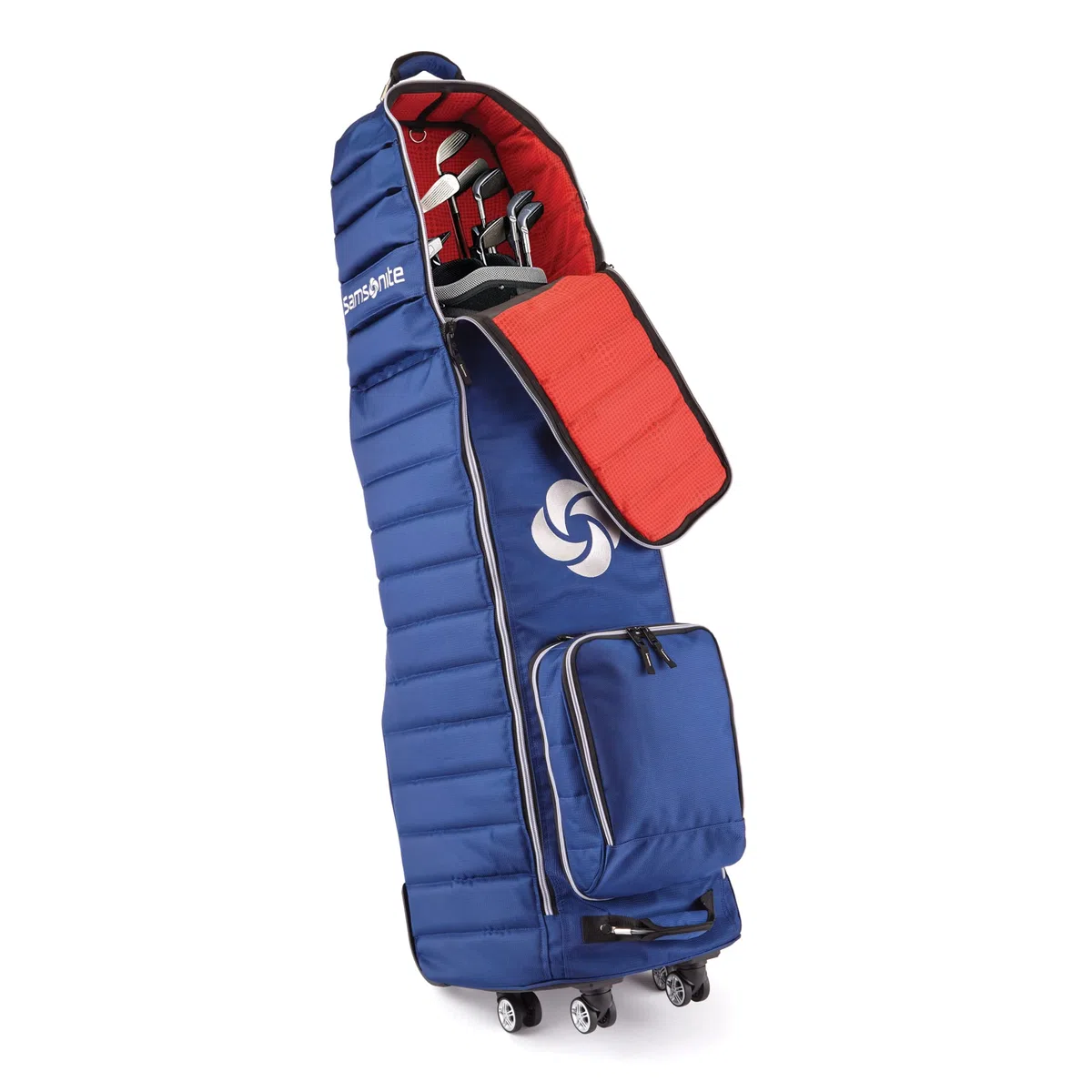 Samsonite 7084 Funda Acolchada de Viaje de Golf con Ruedas giratorias, Unisex Adulto