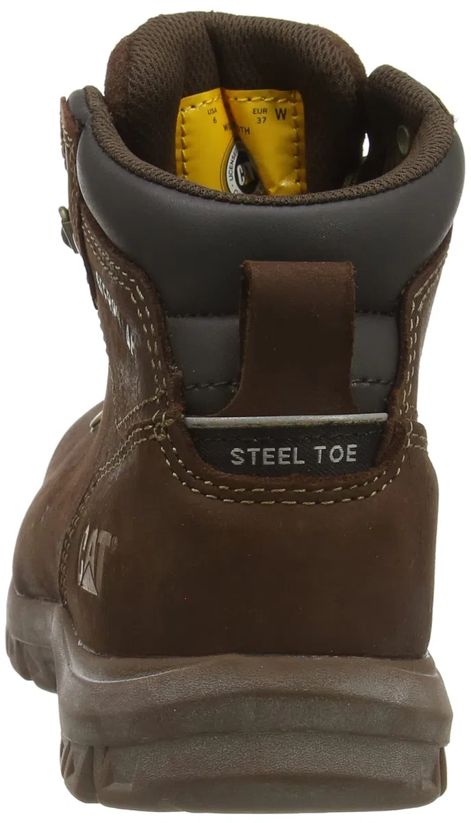 Caterpillar Bota de seguridad con cordones Mae para mujer Miel