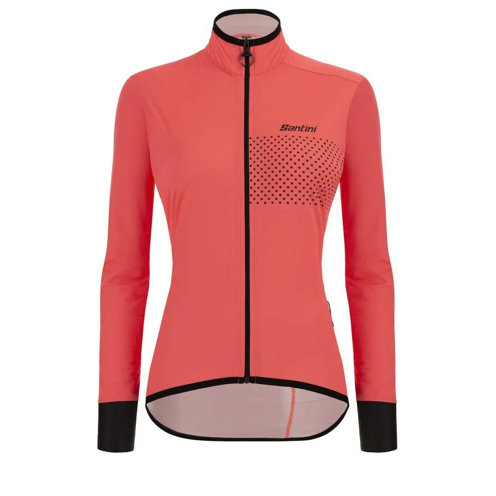Santini Guard Nimbus - Giubbino Da Donna Tascabile Antipioggia Chaqueta Mujer