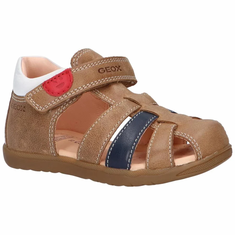 Geox B Sandal Macchia Boy, Primeros Pasos para Bebé Niño