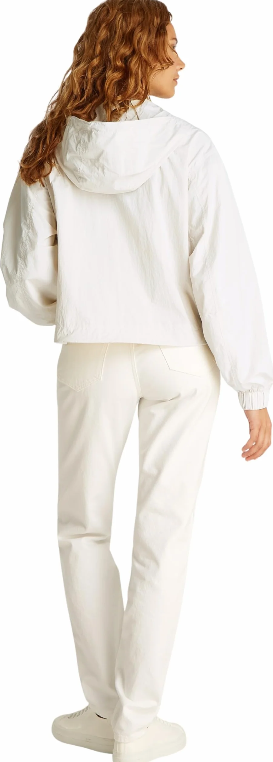 Calvin Klein Cotton Nylon Windbreaker Jacket J20j225210 Chaqueta cortavientos Mujer