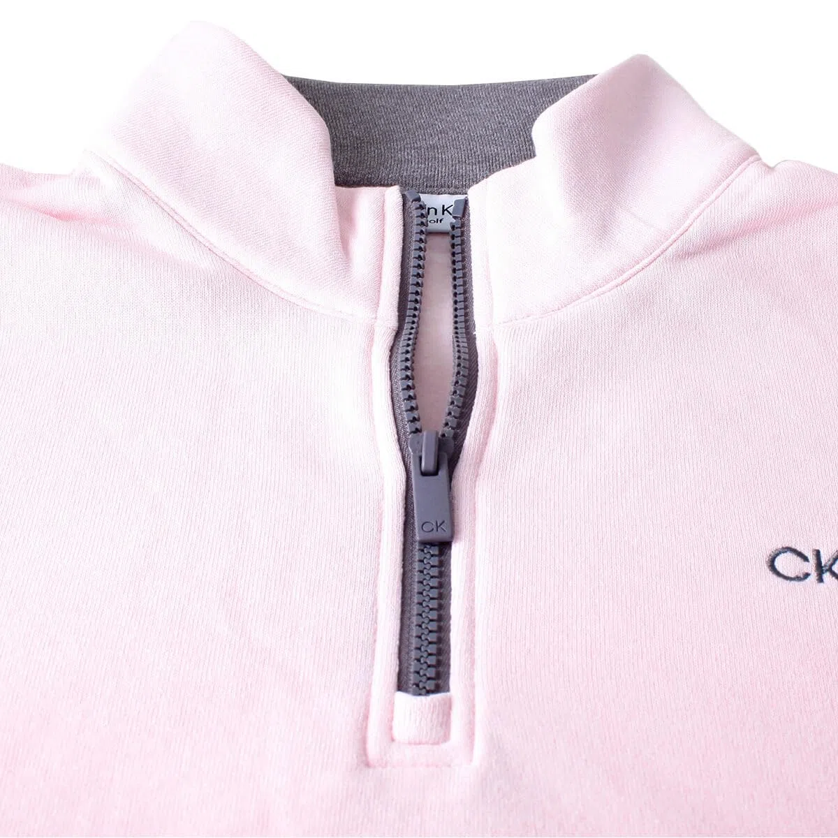 Calvin Klein Suéter de Golf Supersuave 2026 Rocky con Media Cremallera Hombre