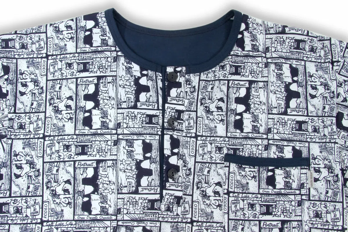 sesto senso Camisón de manga corta para hombre
