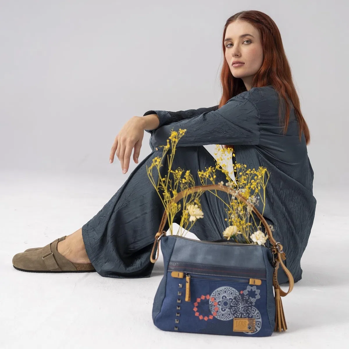 Lois - Bolso Bandolera Mujer - Bolso Mujer Pequeño de Marca - Bolsos Bandolera Mujer de Lona/PU - Bolso Mujer Bandolera de Uso Diario - Bolso Pequeño Mujer Casuales