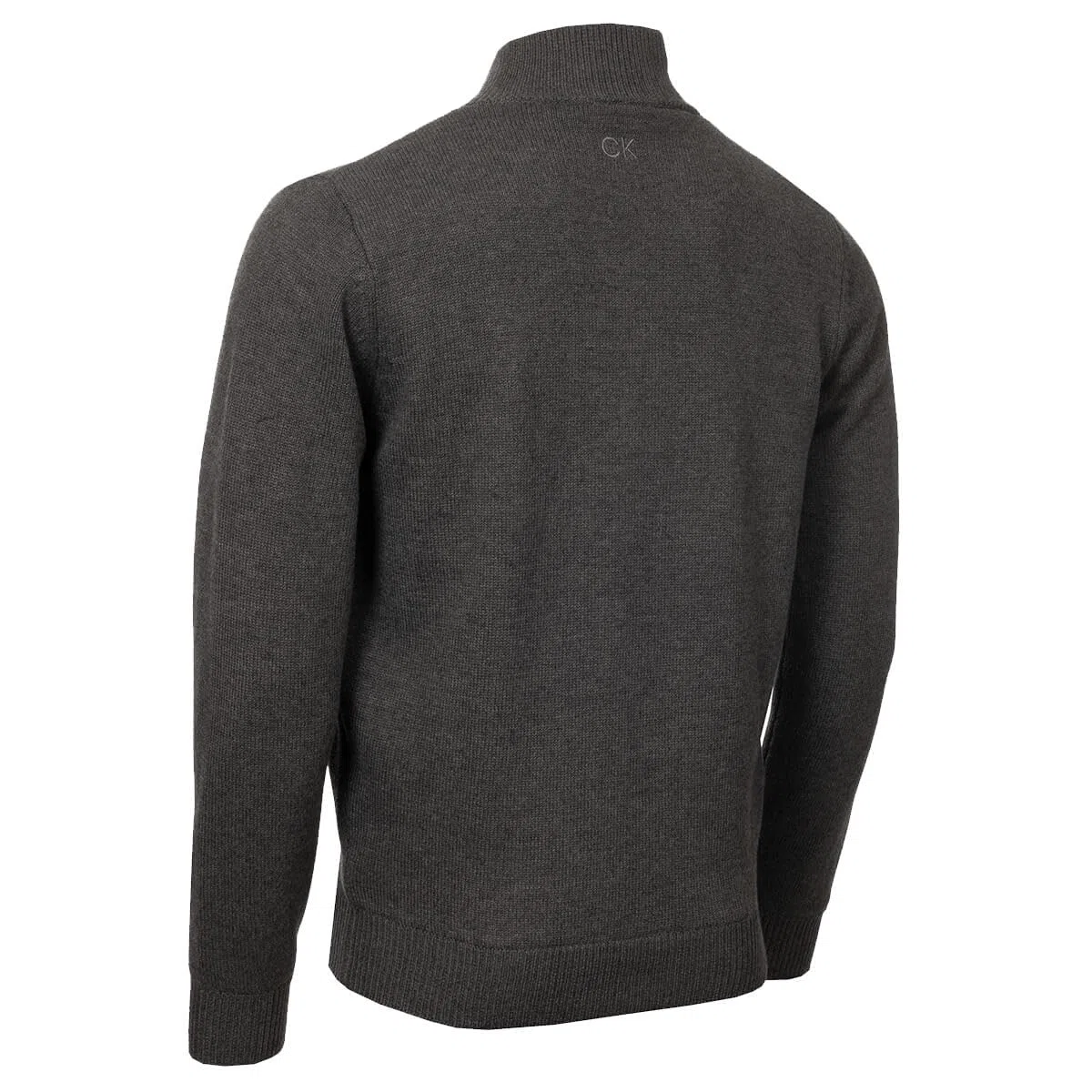 Calvin Klein Hombre Rapid 1/2 Zip Durable Suéter Suave Rayado