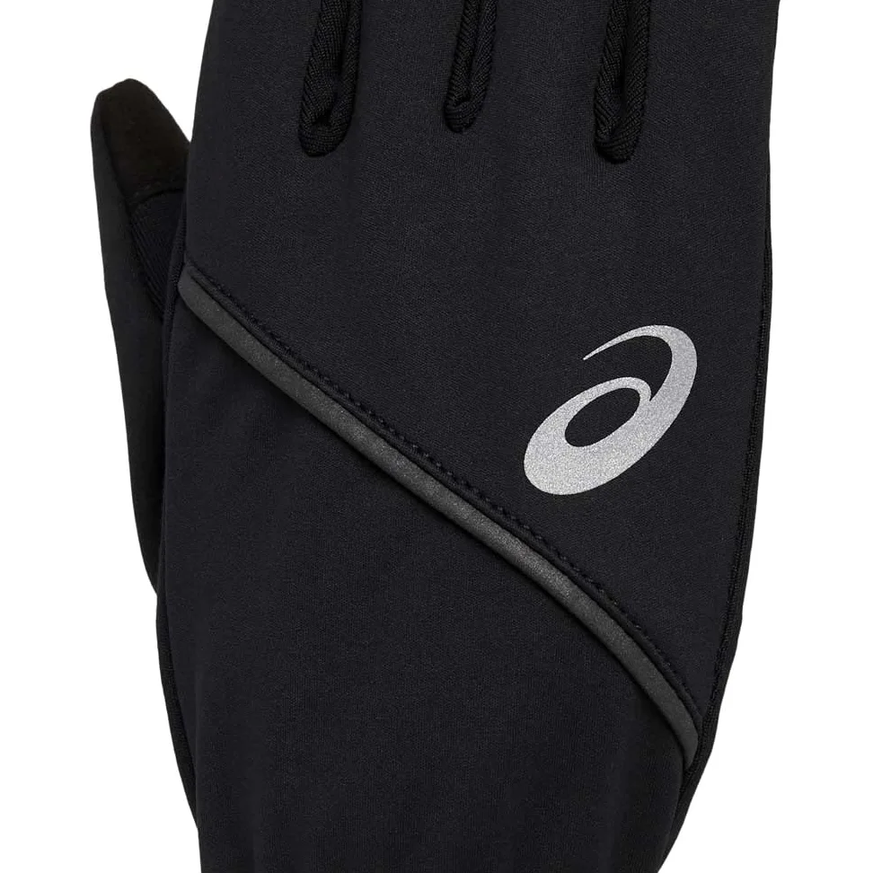 ASICS Unisex Thermal Gloves Unisex Laufbekleidung Guantes Performance Black - Negro