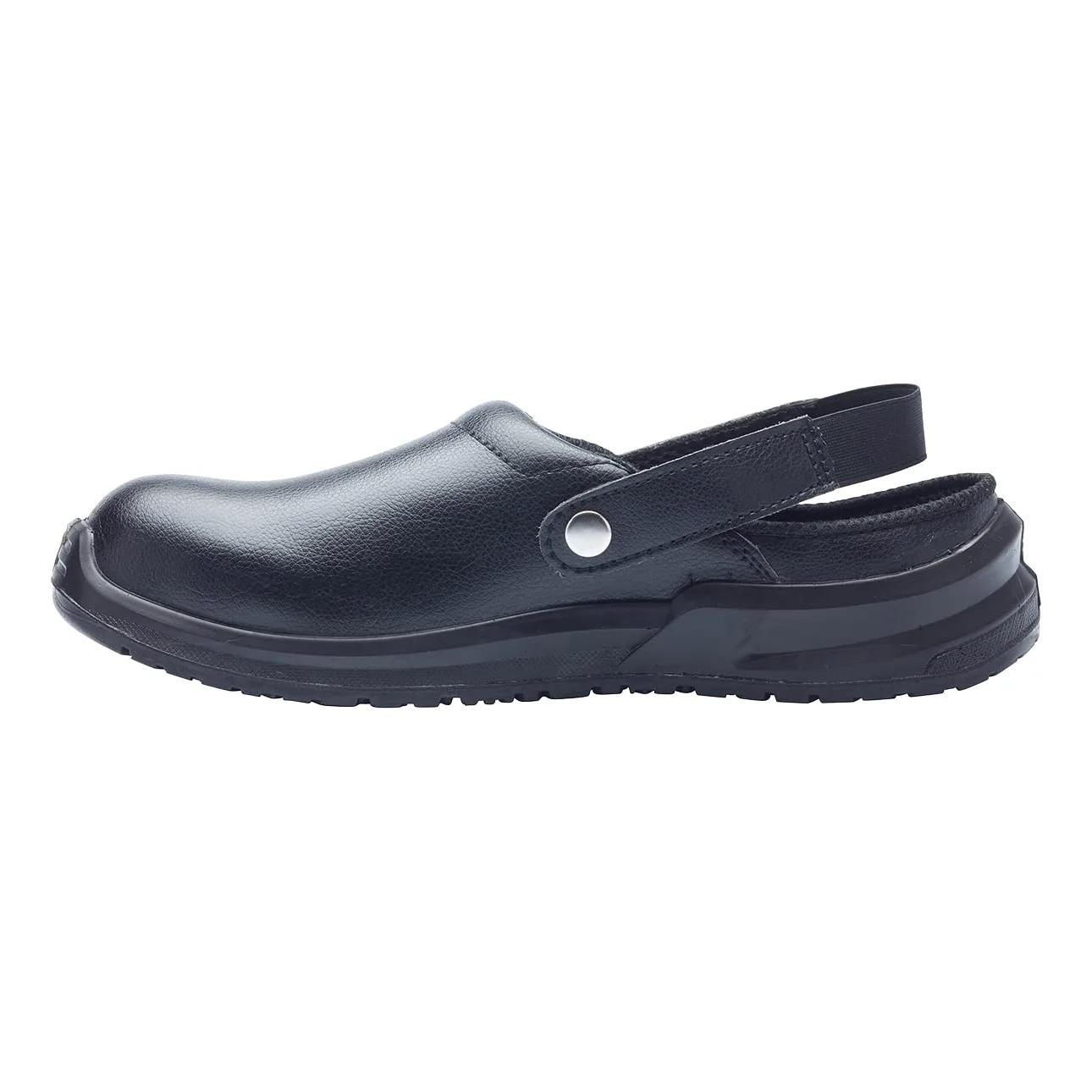 Blackrock Black Hygiene Safety Clog with Steel Toe Cap