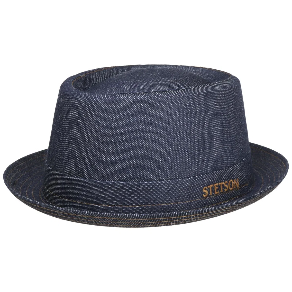 Stetson Danvick Sombrero Pork pie Denim Unisex Primavera Verano