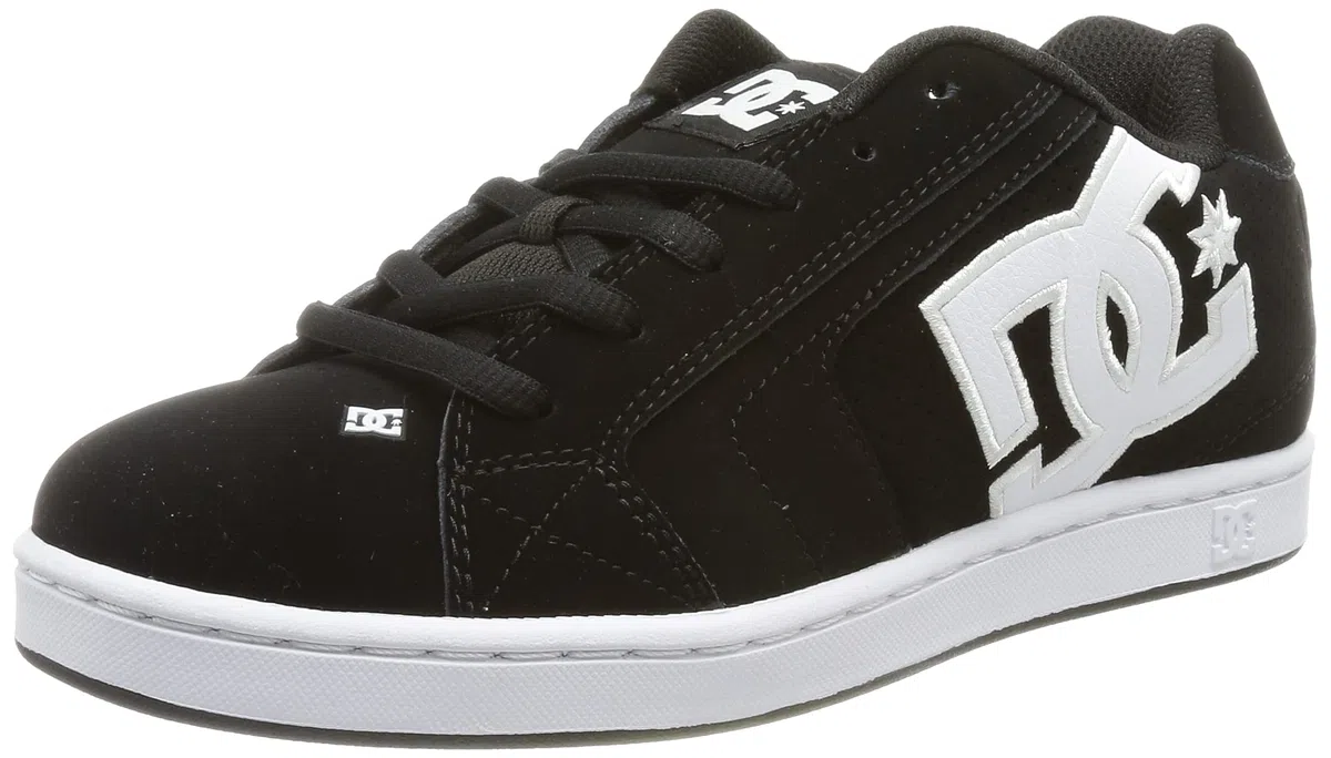 DC Shoes Net - Zapatillas de Cuero para Hombre