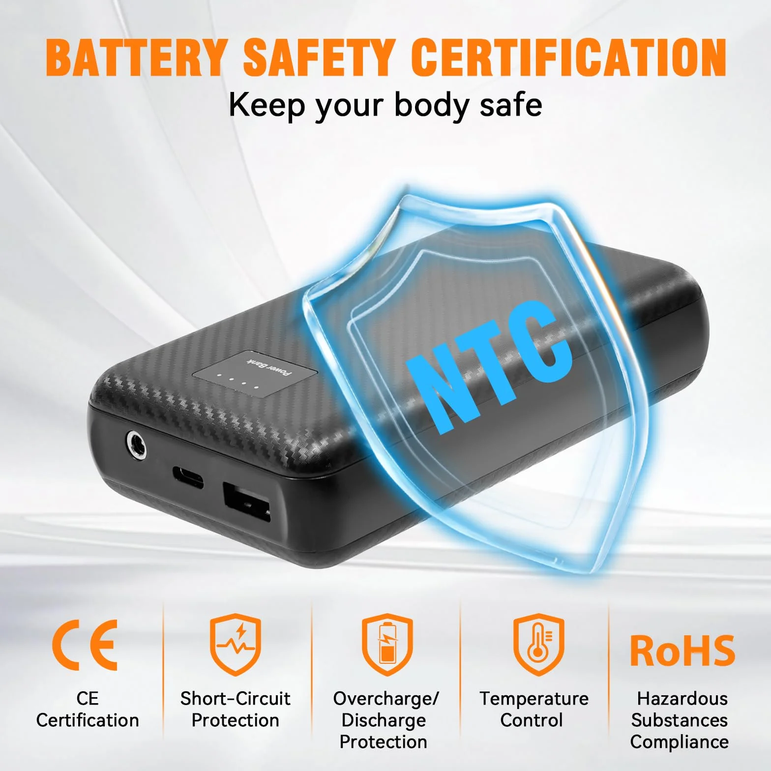 Tiazhan Chaleco Calefactable, con Batería(16000 Mah)/3 Temperaturas Ajustables, Ligero, Inteligente y Recargable, Chalecos Calefactables, para Hombres y Mujeres, Esquí Al Aire Libre, Camping