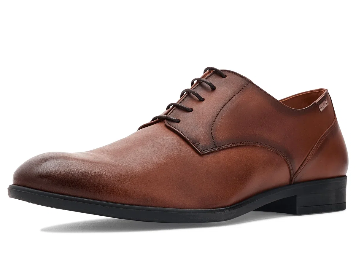 Pikolinos Bristol Zapatos Cordones Hombre | en Cuero | Plantilla Extraíble | Talla EU 39-47