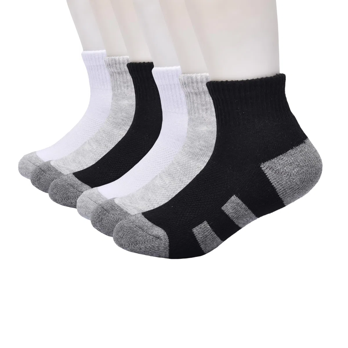GAP Quarter Crew, Multi-Pack Kids Socks, Soft & Stretchy, Comfortable Calcetines para Niños